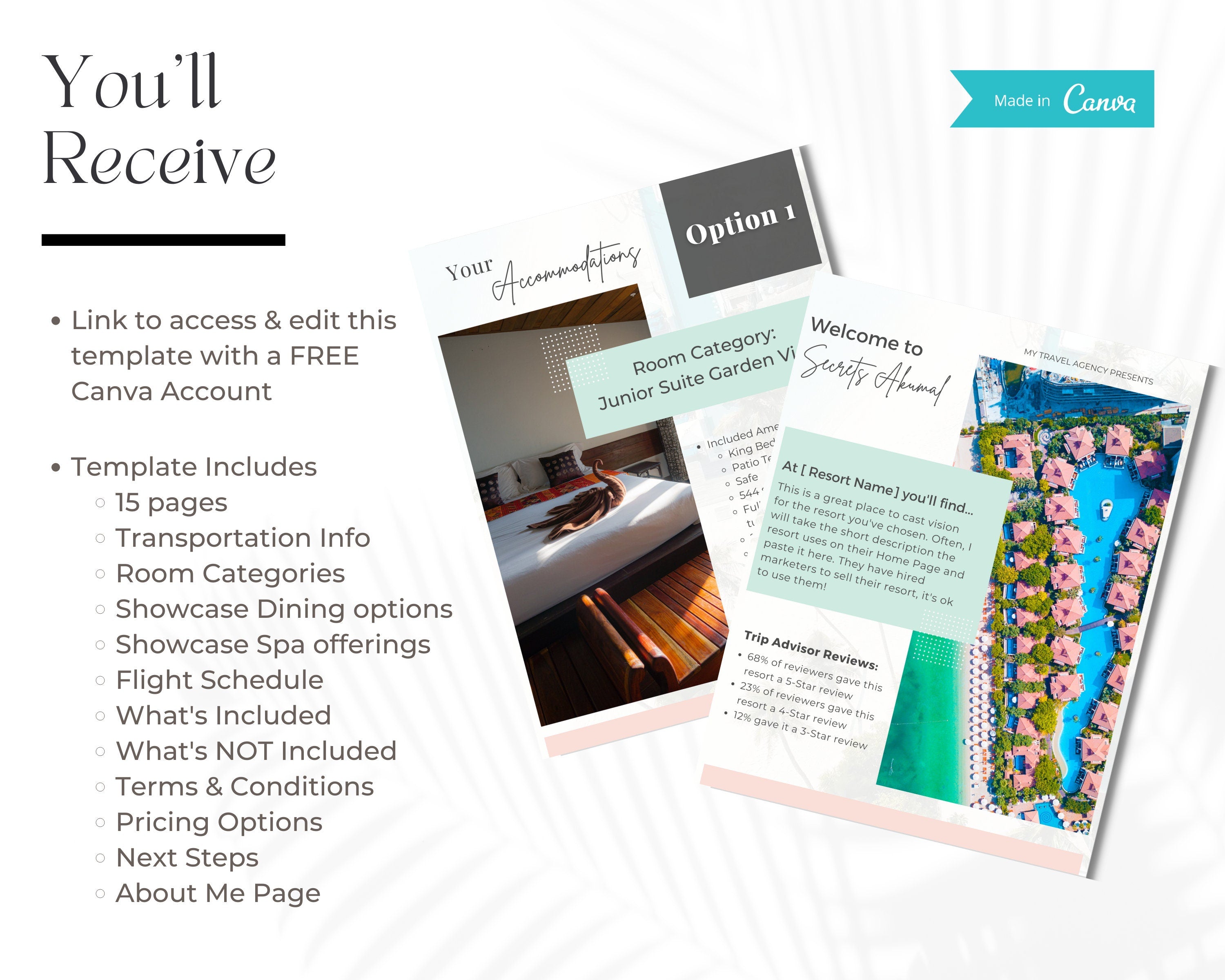 Professional Travel Agent Proposal Template | Canva Design