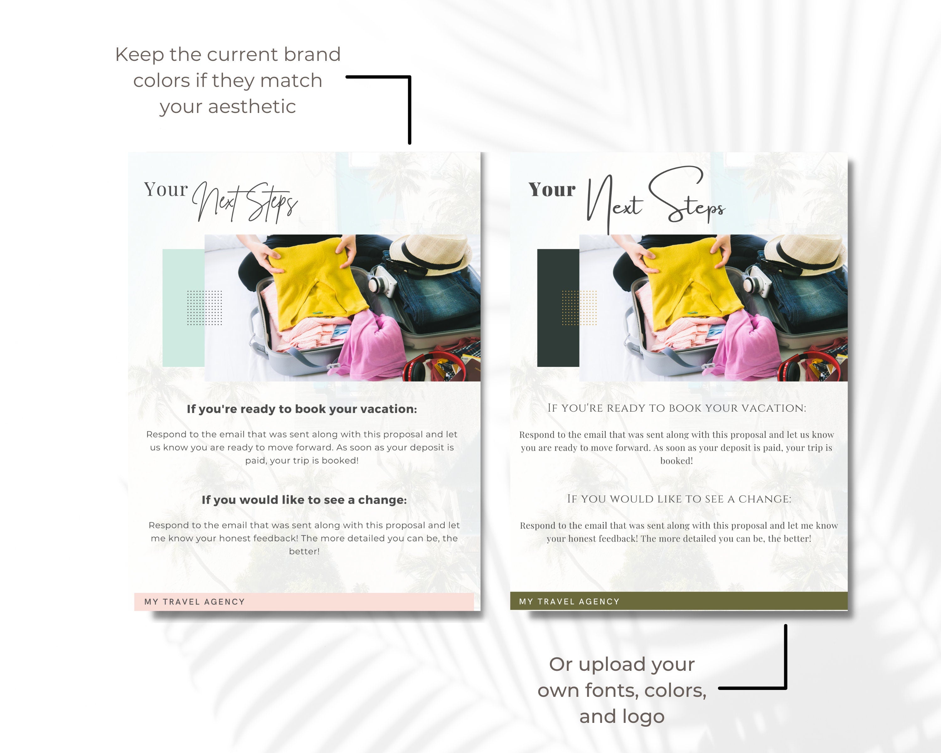 Professional Travel Agent Proposal Template | Canva Design