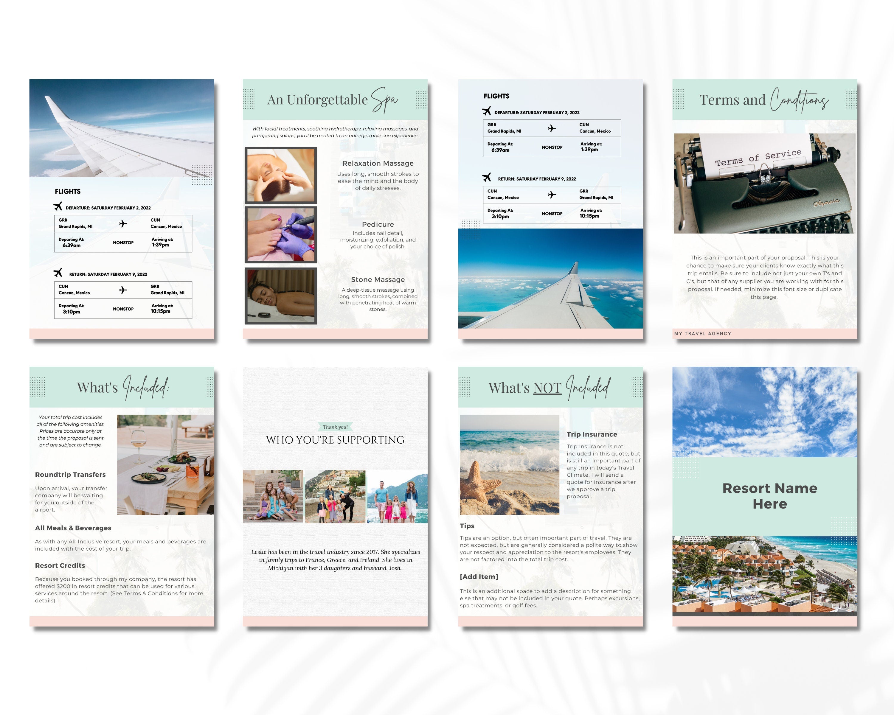 Professional Travel Agent Proposal Template | Canva Design