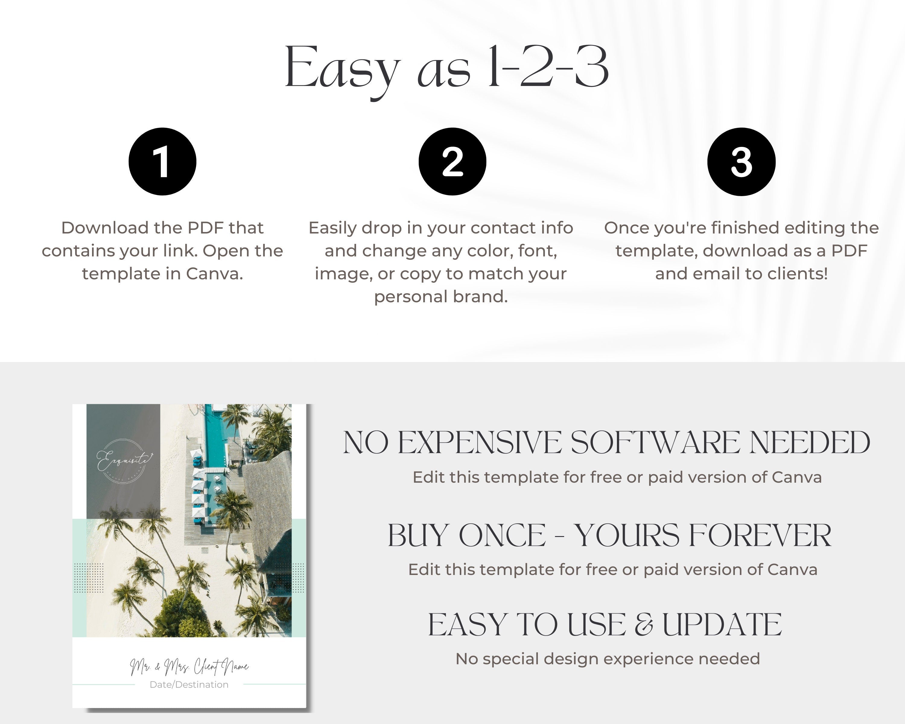 Professional Travel Agent Proposal Template | Canva Design