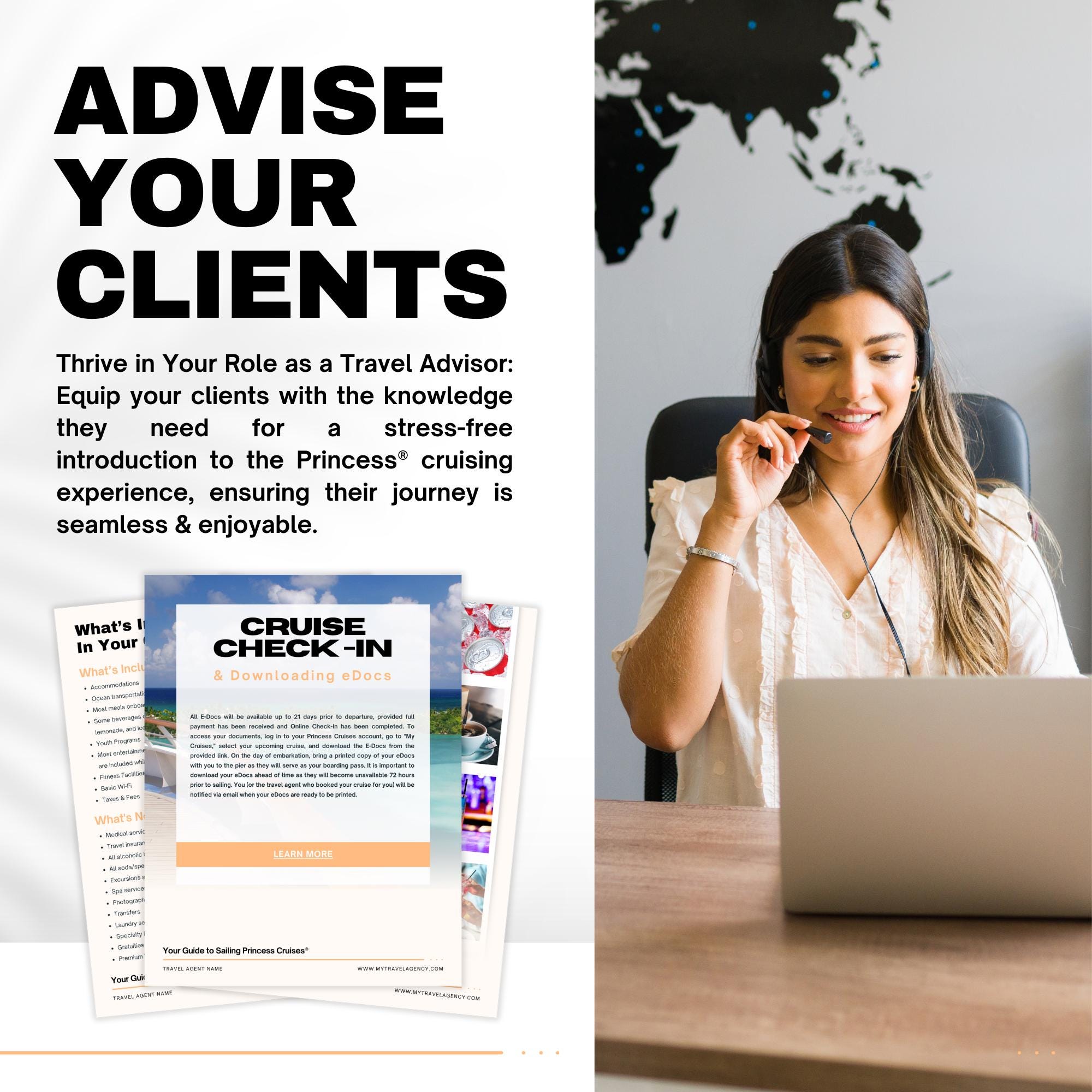 Princess Cruise Client Guide - Travel Agent Handbook Template