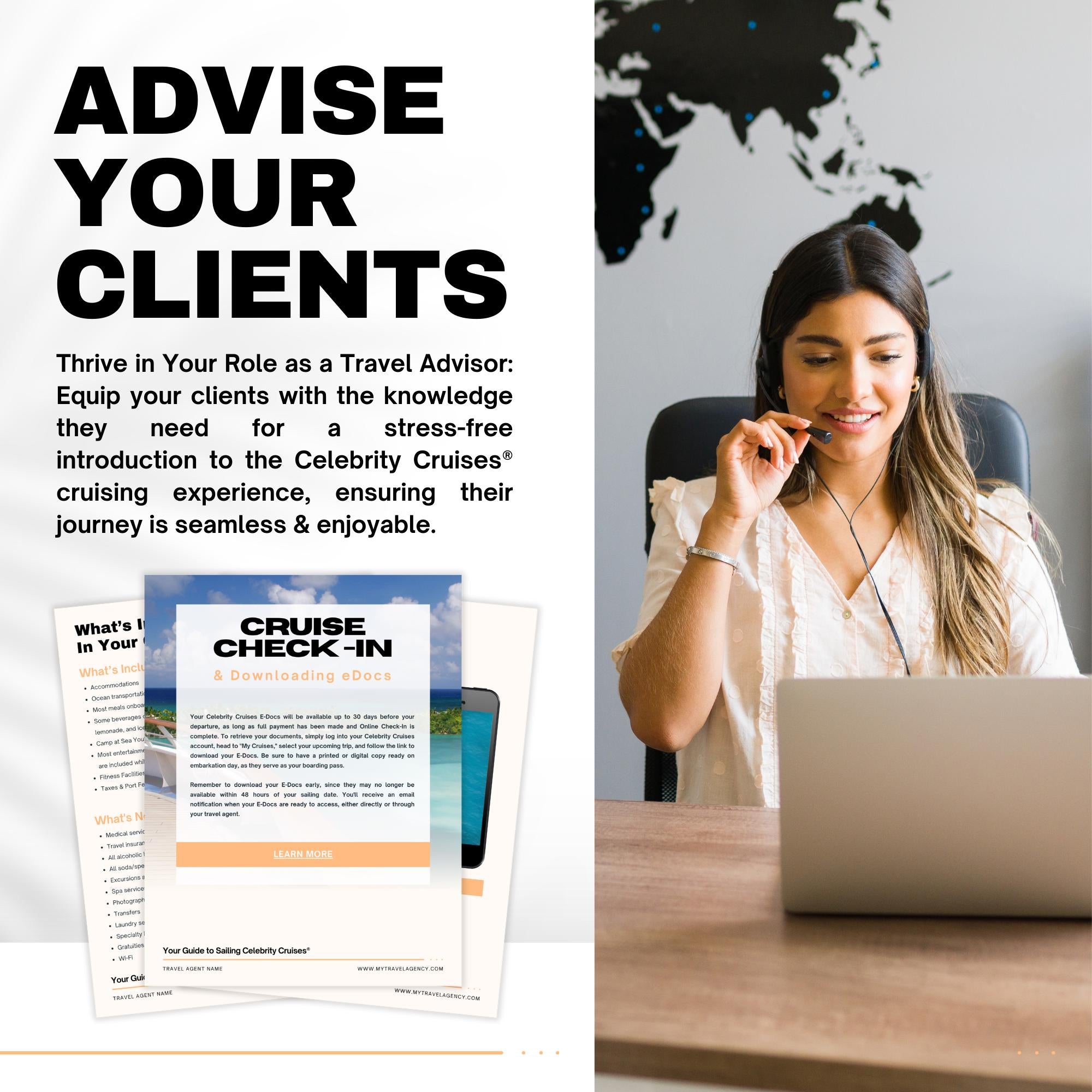 Celebrity Cruise Client Guide - 31-Page Travel Agent Template