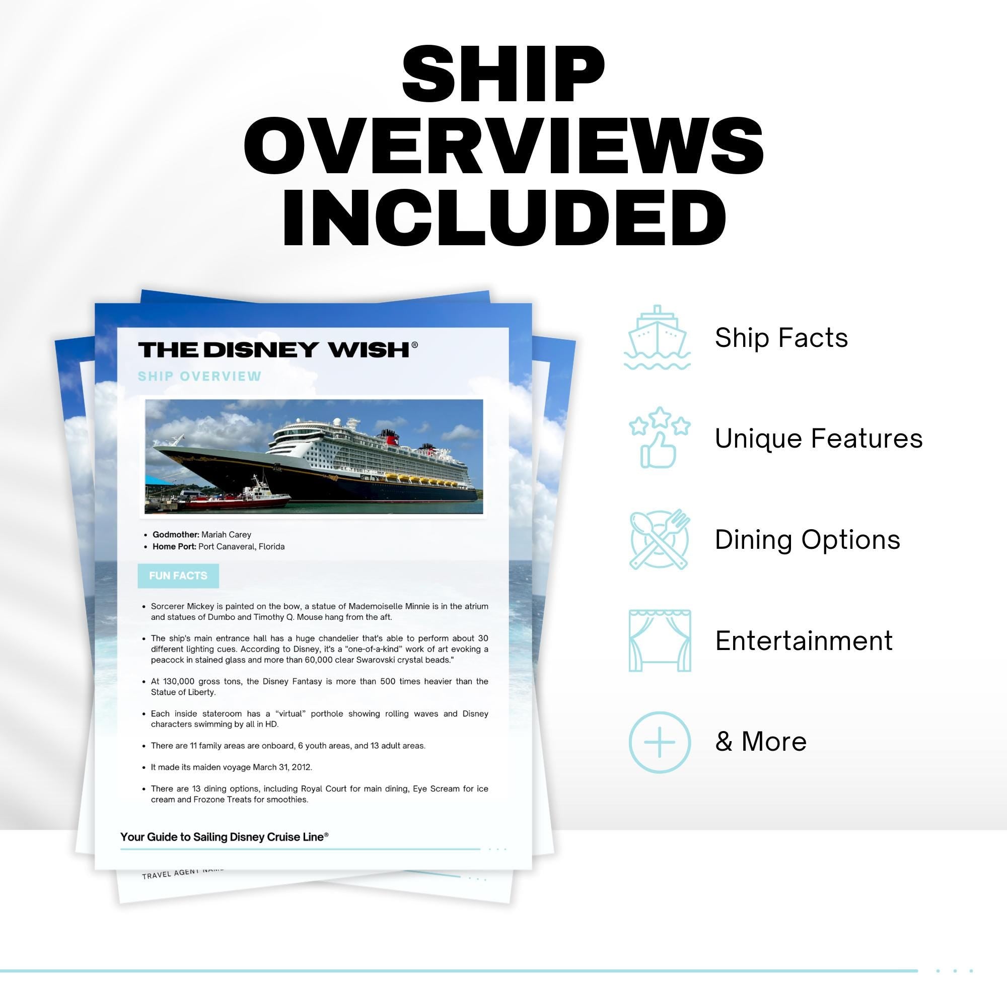 DCL Cruise Line Client Handbook - 74pg Travel Agent Template