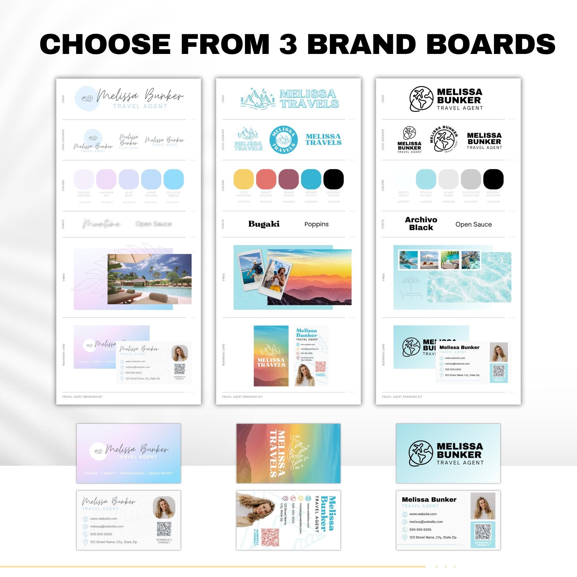 Travel Agent Starter Kit, Travel Agent Templates, Vacation Packing List
