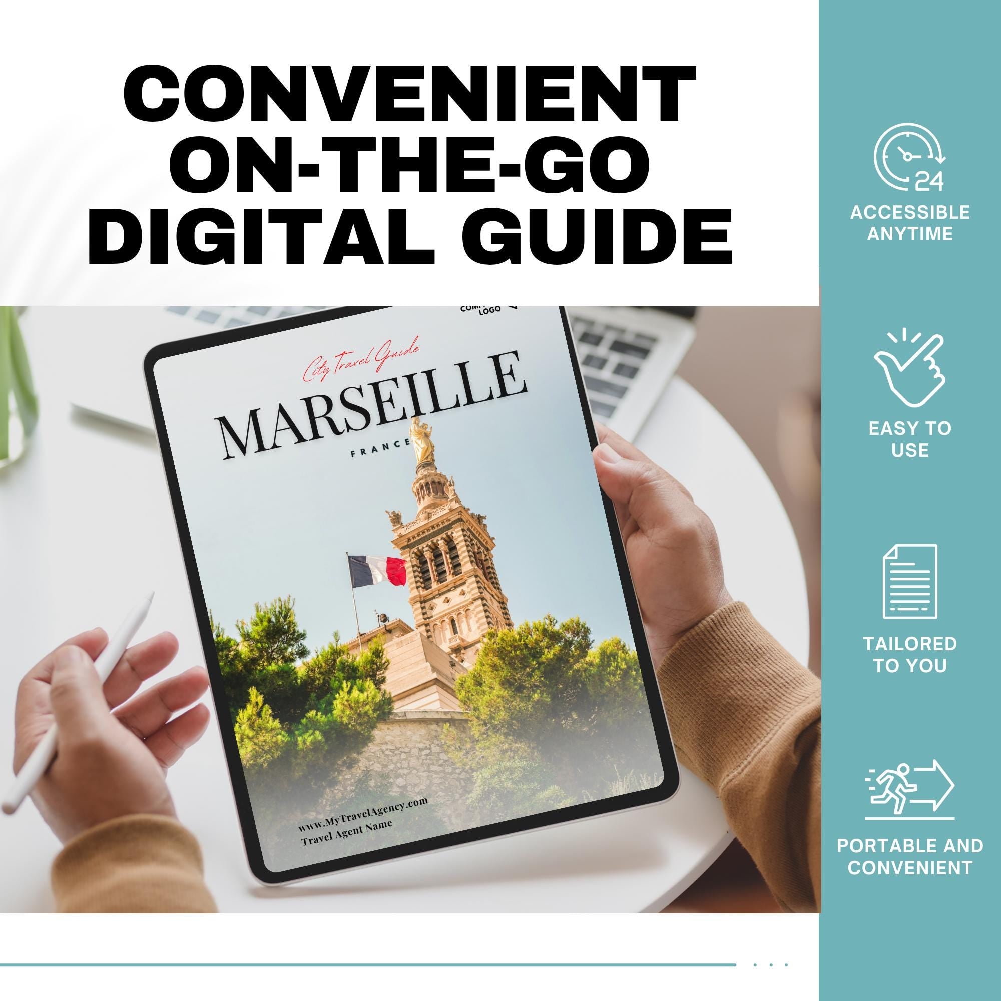 Marseille City Guide - Professional Travel Agent Template