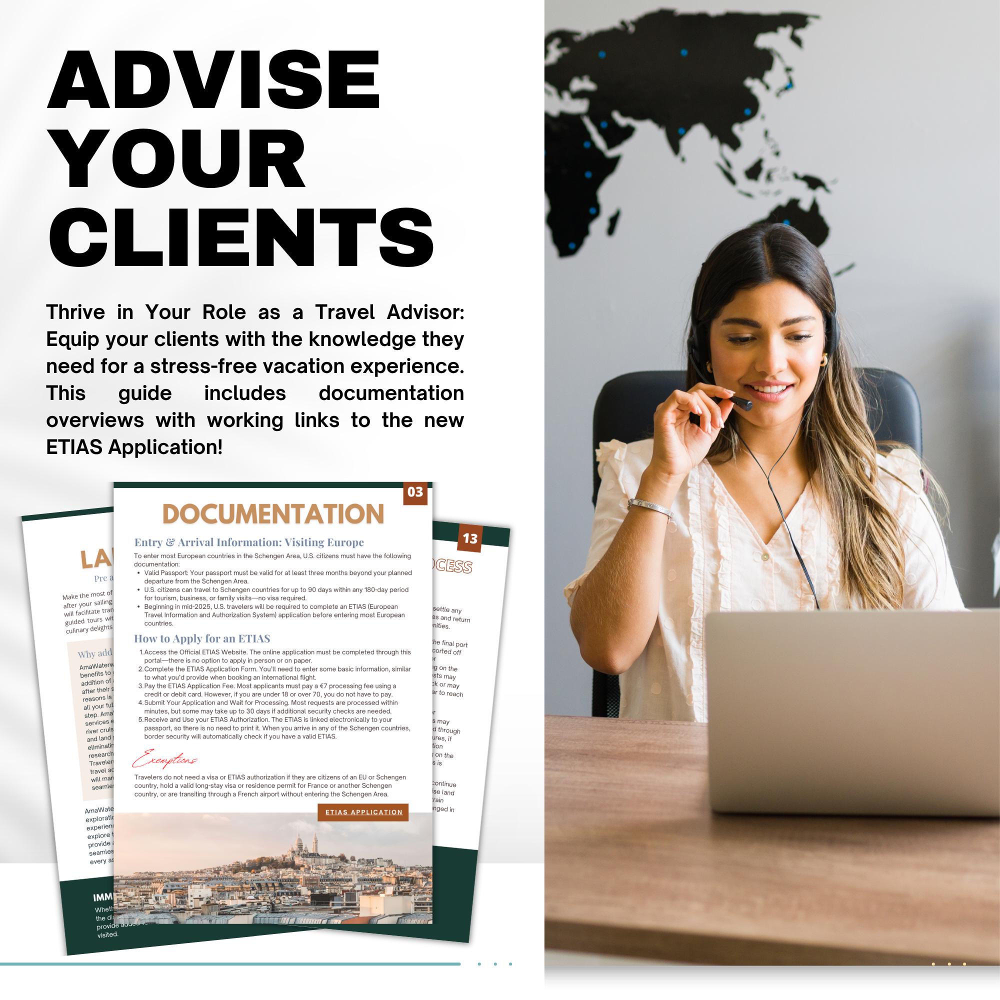 Avalon River Cruise Guide: 34-Page Travel Agent Template