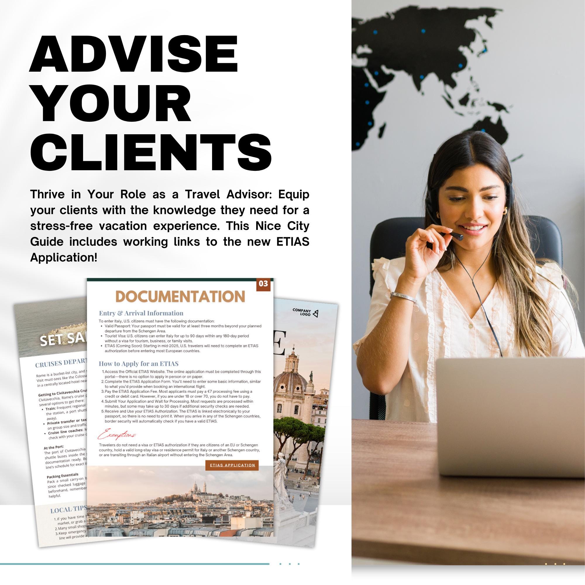 Rome Travel Agent City Guide | Professional Template