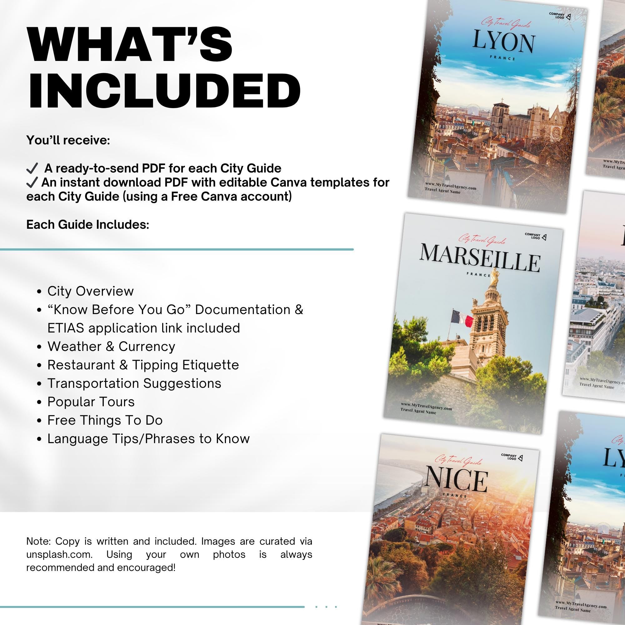 France 4-City Travel Guide Bundle for Travel Agents