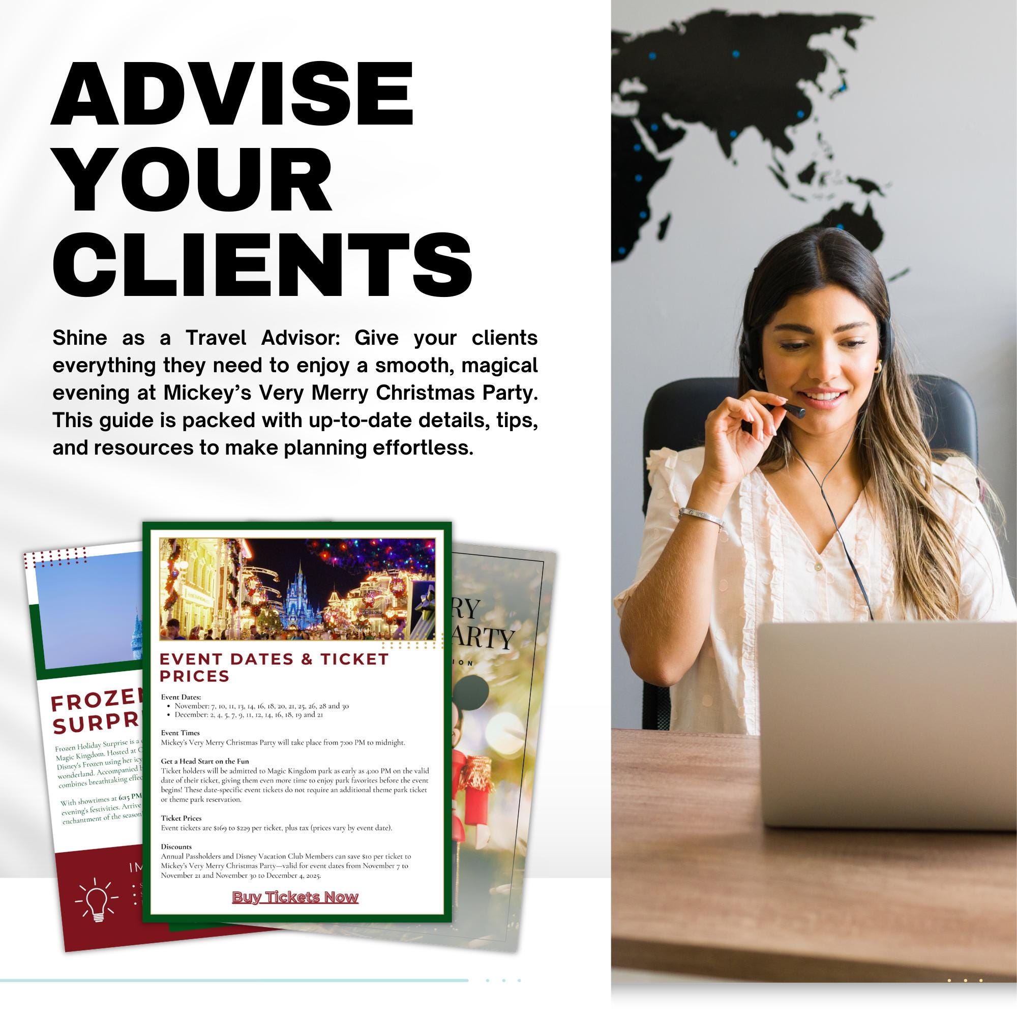 Mickey's Very Merry Christmas Party Guide for Travel Agents