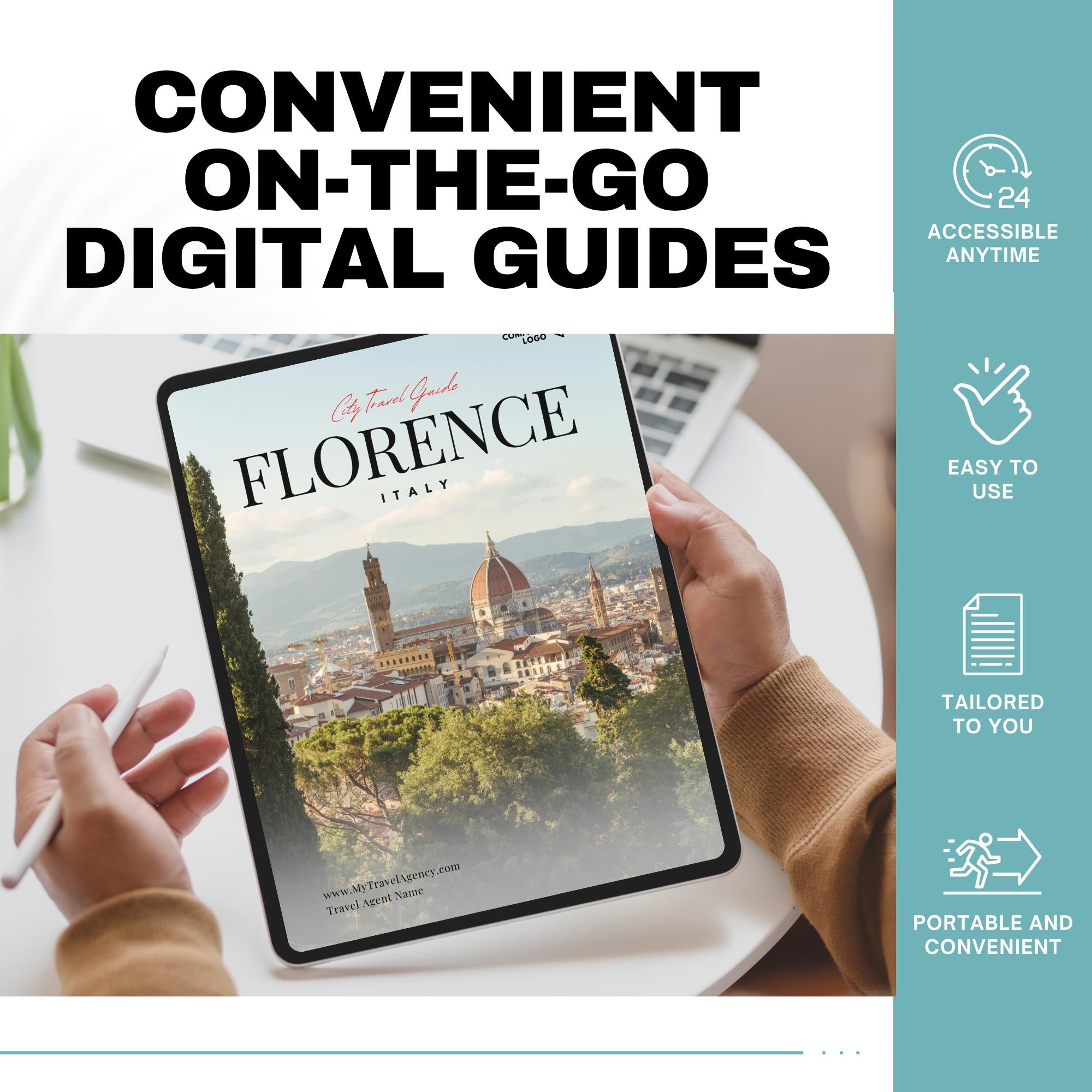 Professional Italy City Guide Bundle | 4 Cities Travel Planner