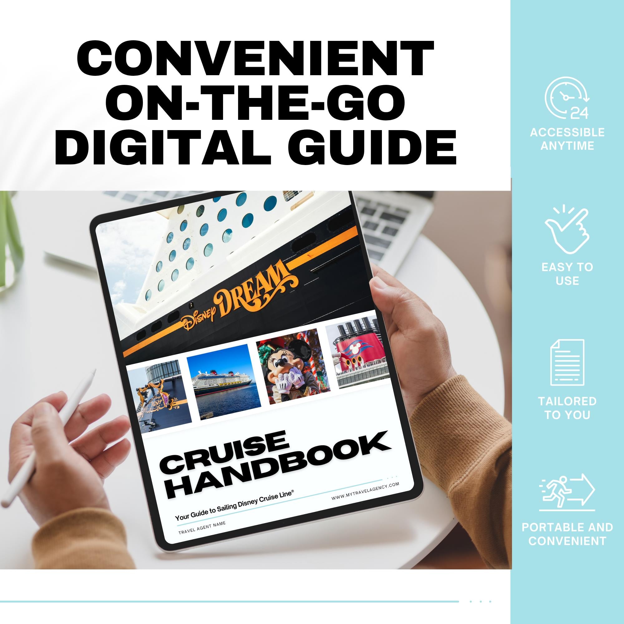 DCL Cruise Line Client Handbook - 94pg Travel Agent Template