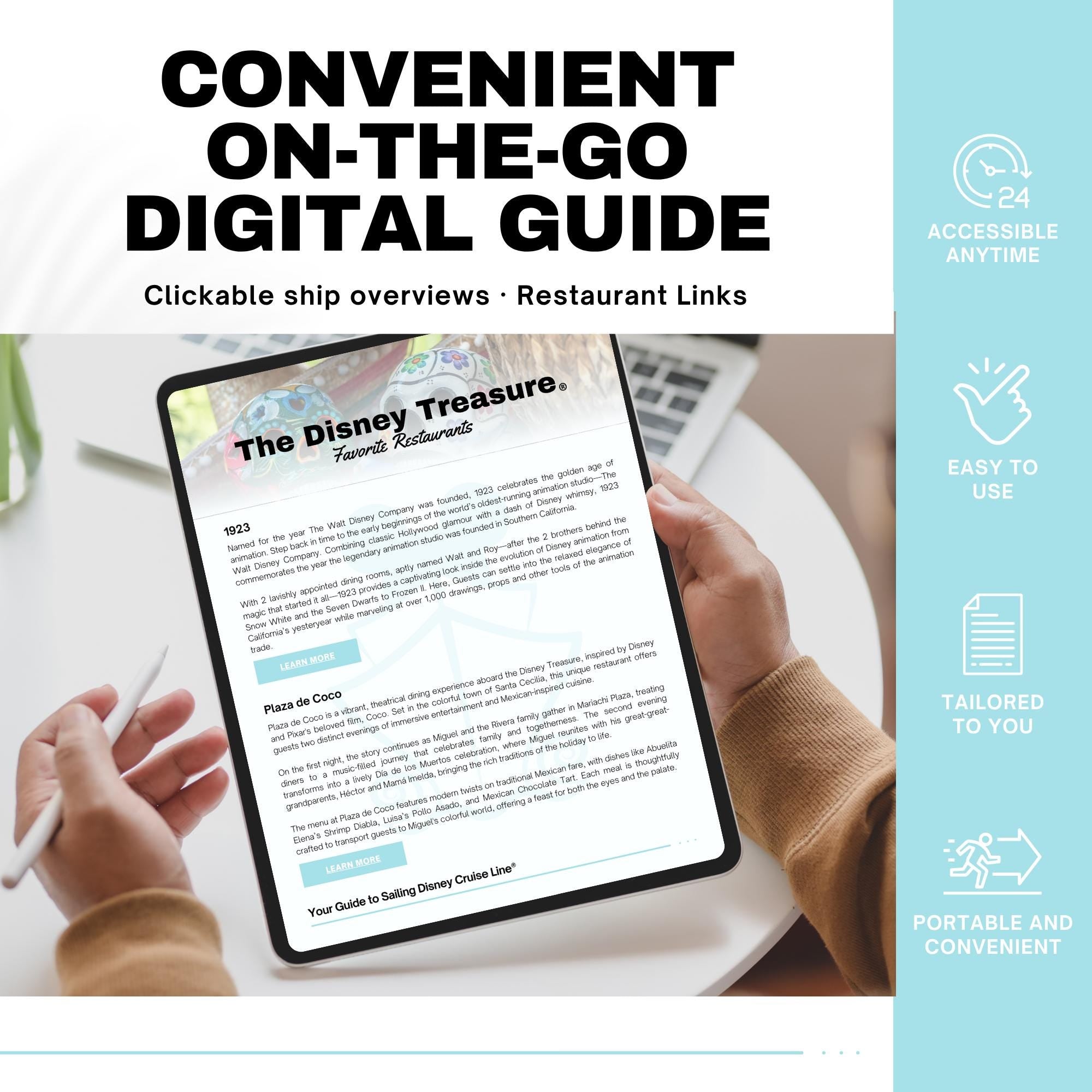 DCL Ship Guide Overview, DCL Client Guide, Travel Agent Template