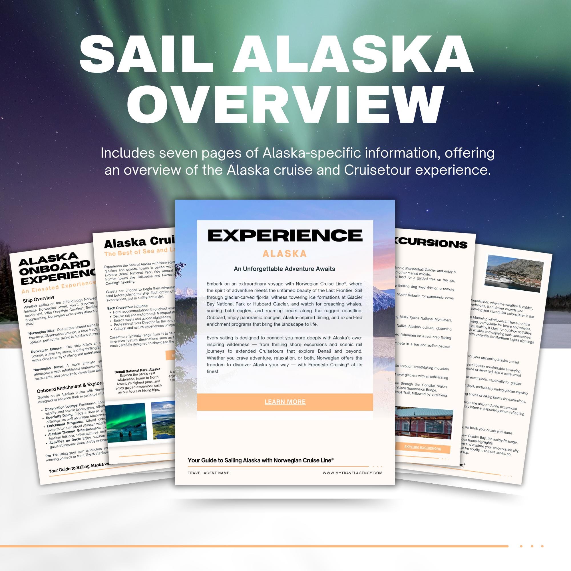 NCL Client Cruise Handbook Template - Travel Agent Resource