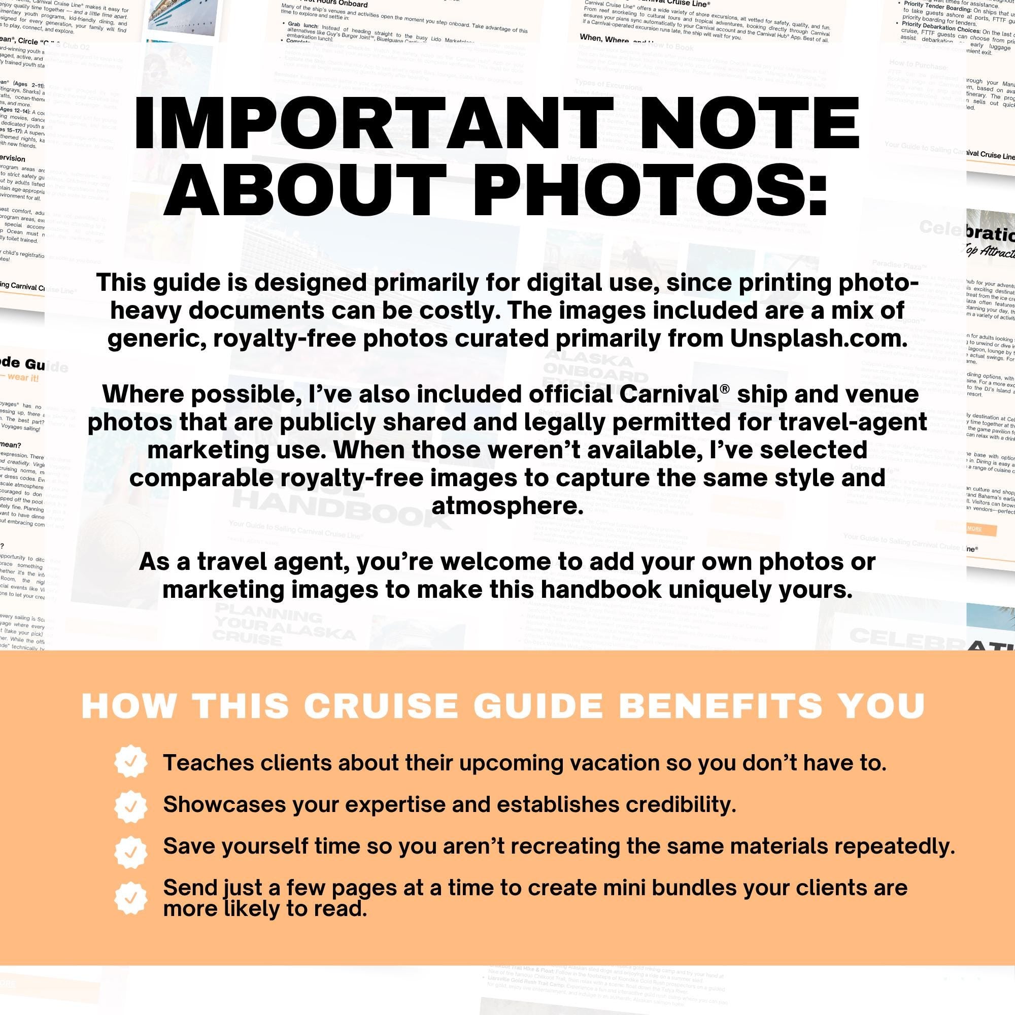 Carnival Cruise Line Client Handbook - Travel Agent Guide