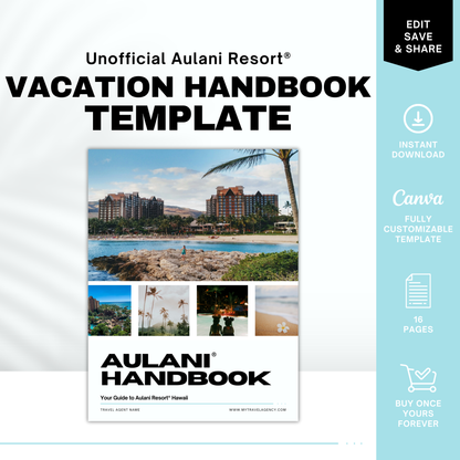 Hawaii Resort Guide: Travel Agent's Essential Templates