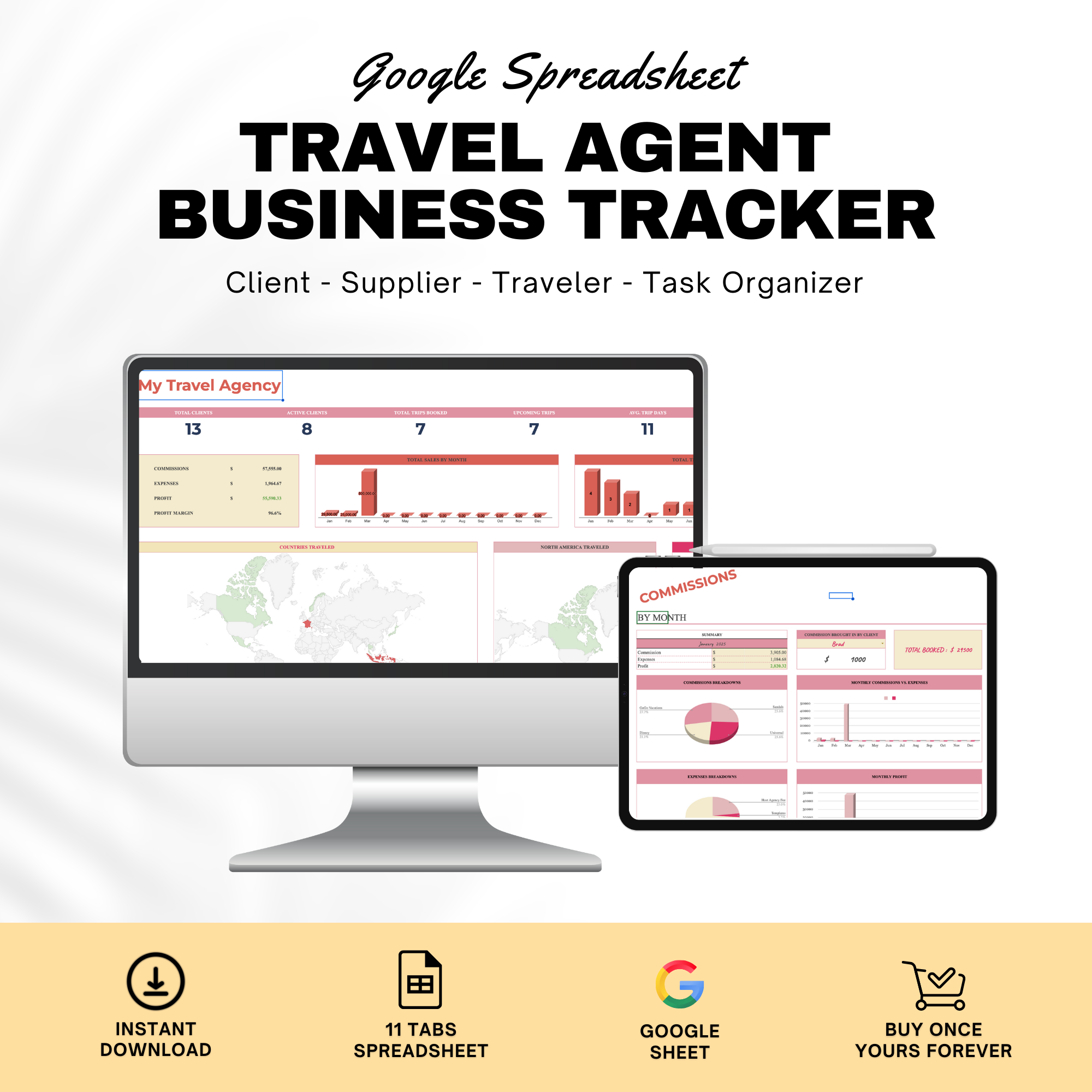 Travel Agent Business Tracker