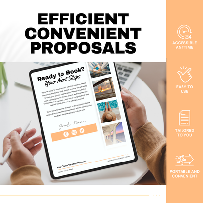 Professional 10-Page Cruise Proposal Template for Travel Agents