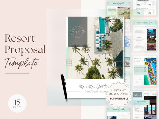 Travel Agent Proposal Template, Travel Agent Itinerary Template