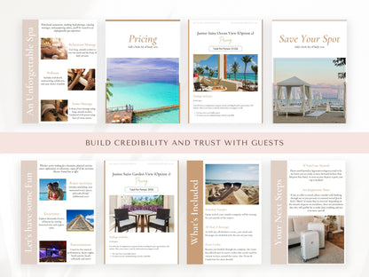 Destination Wedding Proposal Template, Destination Wedding Template