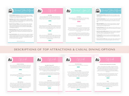 Universal HOLLYWOOD Park Guides for Clients 2023, Travel Agent Template