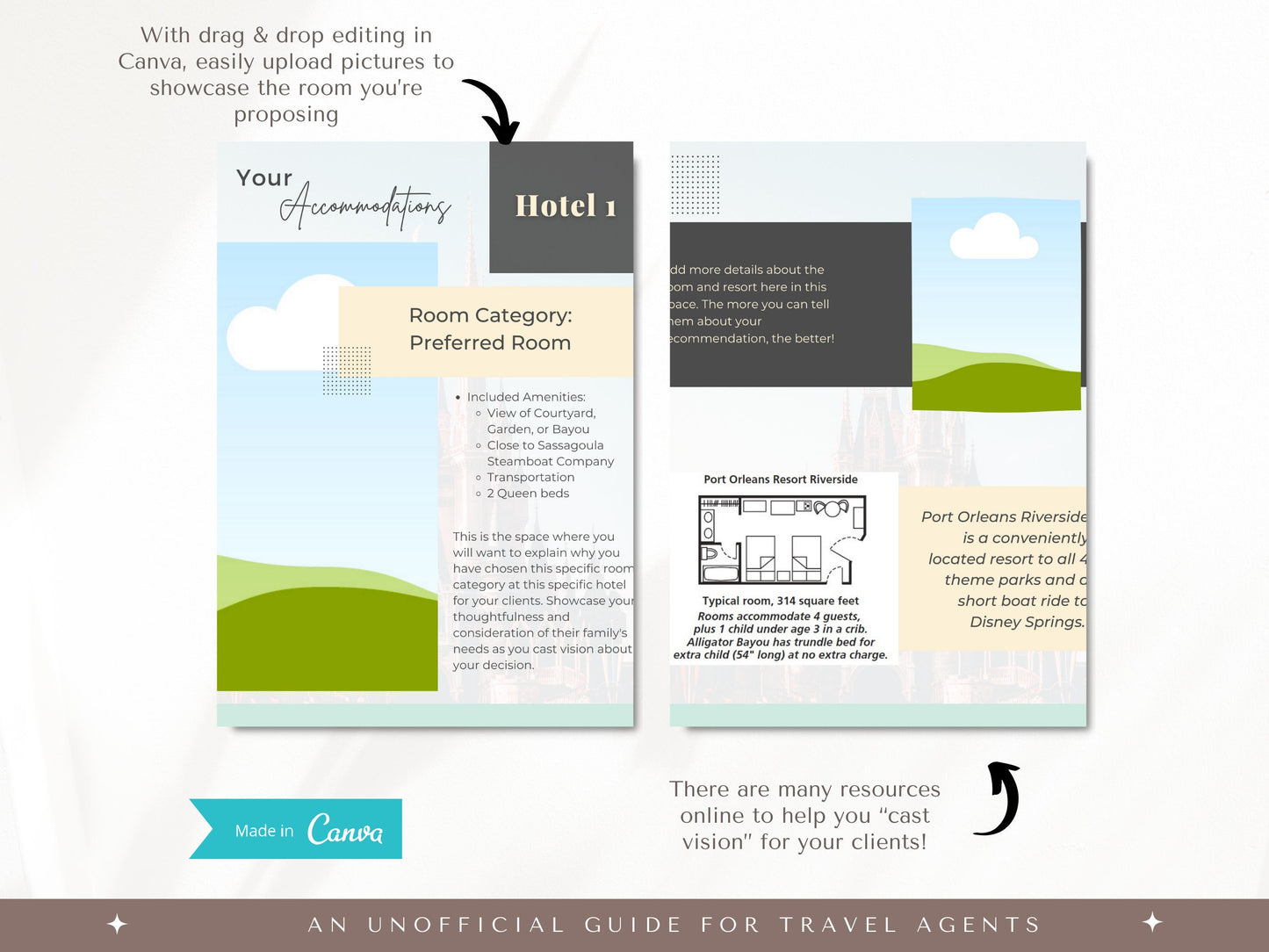 Travel Agent Proposal Template, Travel Agent Itinerary Template