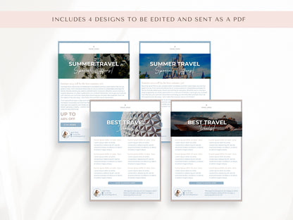 Travel Agent Newsletter Template, Travel Agent Template