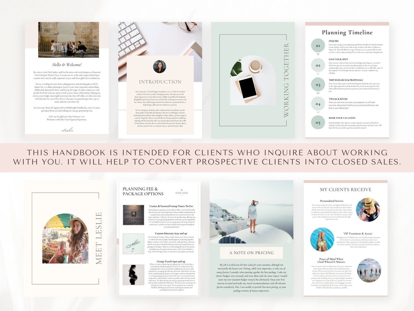 New Client Introduction Handbook + Template