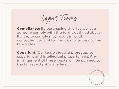 Agency License for Travel Agent Templates: 10-25 Agent Team