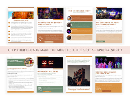 Not-So-Scary Halloween Travel Guide 2024, Travel Agent Template