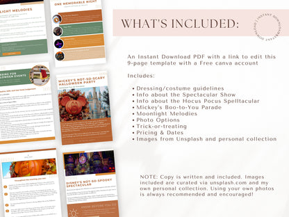 Not-So-Scary Halloween Travel Guide 2024, Travel Agent Template