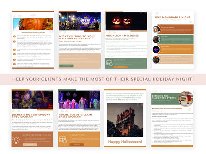 Holiday Party Guide 2024 Bundle, Travel Agent Template