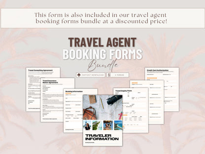 Travel Agent Insurance Waiver Form