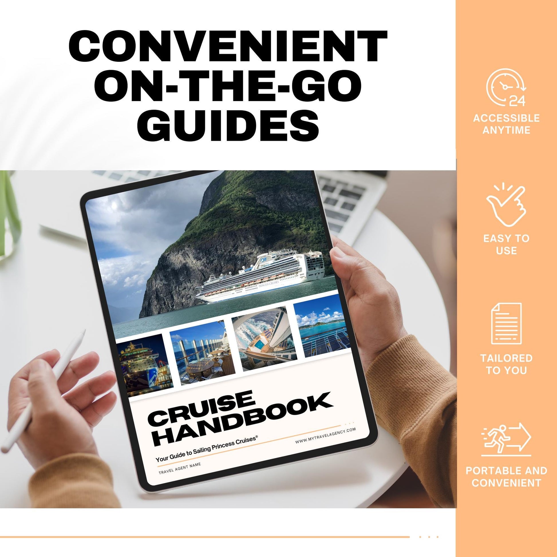 Unofficial Princess Cruise Handbook, Travel Agent Template