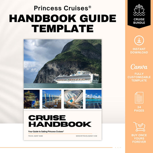 Unofficial Princess Cruise Handbook, Travel Agent Template