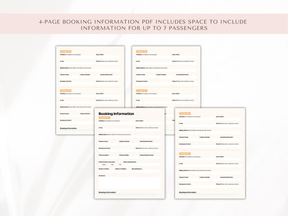 Travel Agent Forms, Travel Agent Templates