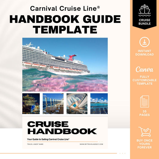 CCL Cruise Guide & Handbook, Travel Agent Template