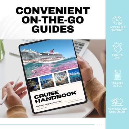 Travel Agent Cruise Line Guide BUNDLE, Travel Agent Canva Templates, Theme Park Guides