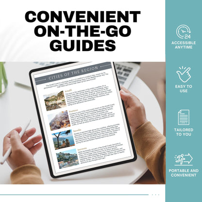 Italy City Guide Bundle, Travel Agent Template, Italy Travel Guides