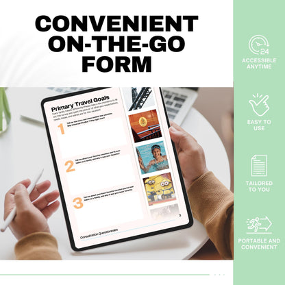 Universal Consultation Form, Travel Agent Forms