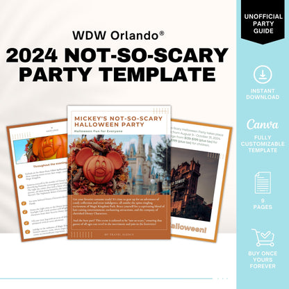 Not-So-Scary Halloween Travel Guide 2024, Travel Agent Template