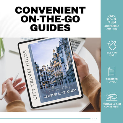 Brussels City Guide, Travel Agent Template, Brussels Travel Guide