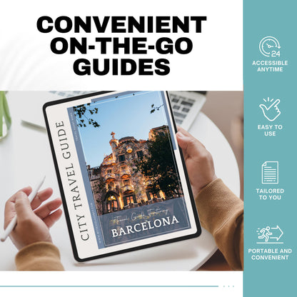 Barcelona City Guide, Travel Agent Template, Barcelona Travel Guide