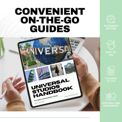 Universal Orlando Travel Agent Guide Template & Park Guides