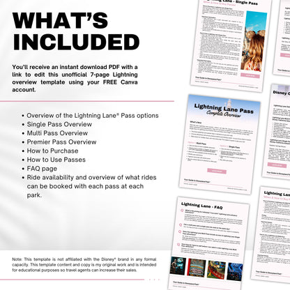 DL California LL Pass 2025 Overview Template, Travel Agent Template