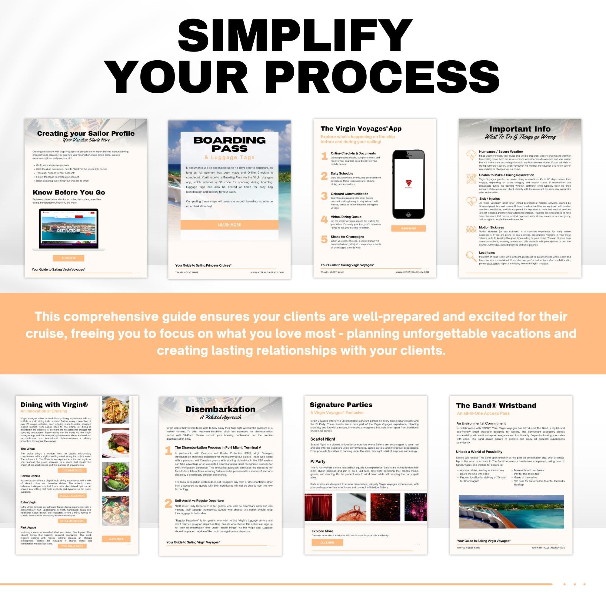 Virgin Voyages Travel Agent Handbook & Planning Template