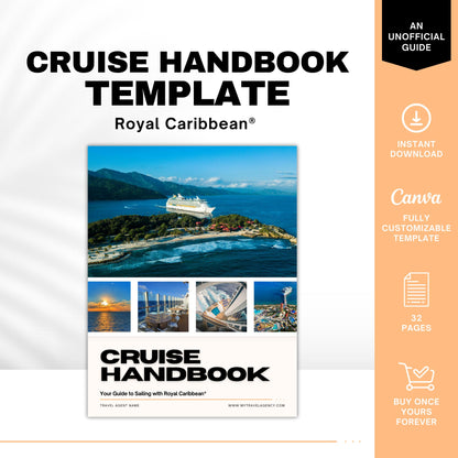 Royal Caribbean Cruise Planner - 33pg Travel Agent Guide