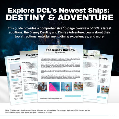 DCL Cruise Line Client Handbook - 74pg Travel Agent Template