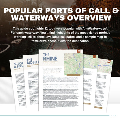 AmaWaterways River Cruise Client Guide Template | Digital