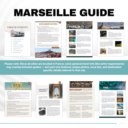 France 4-City Travel Guide Bundle for Travel Agents