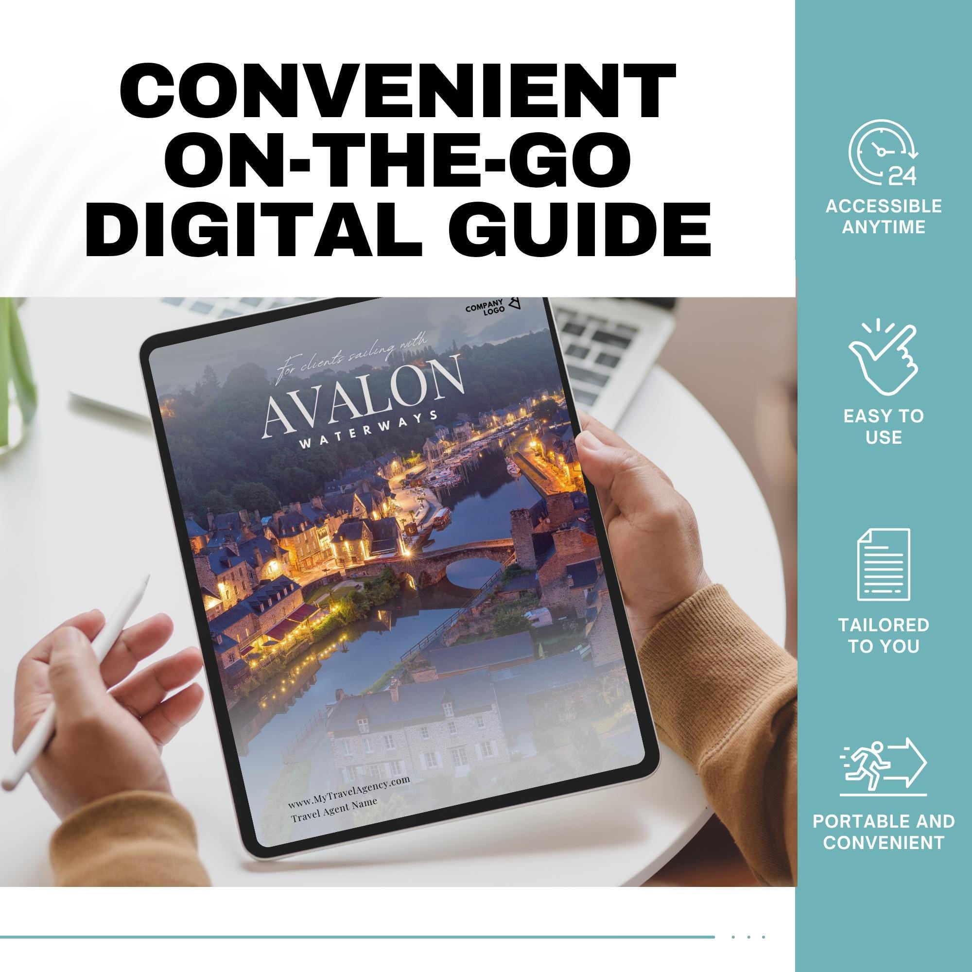 Avalon River Cruise Guide: 34-Page Travel Agent Template